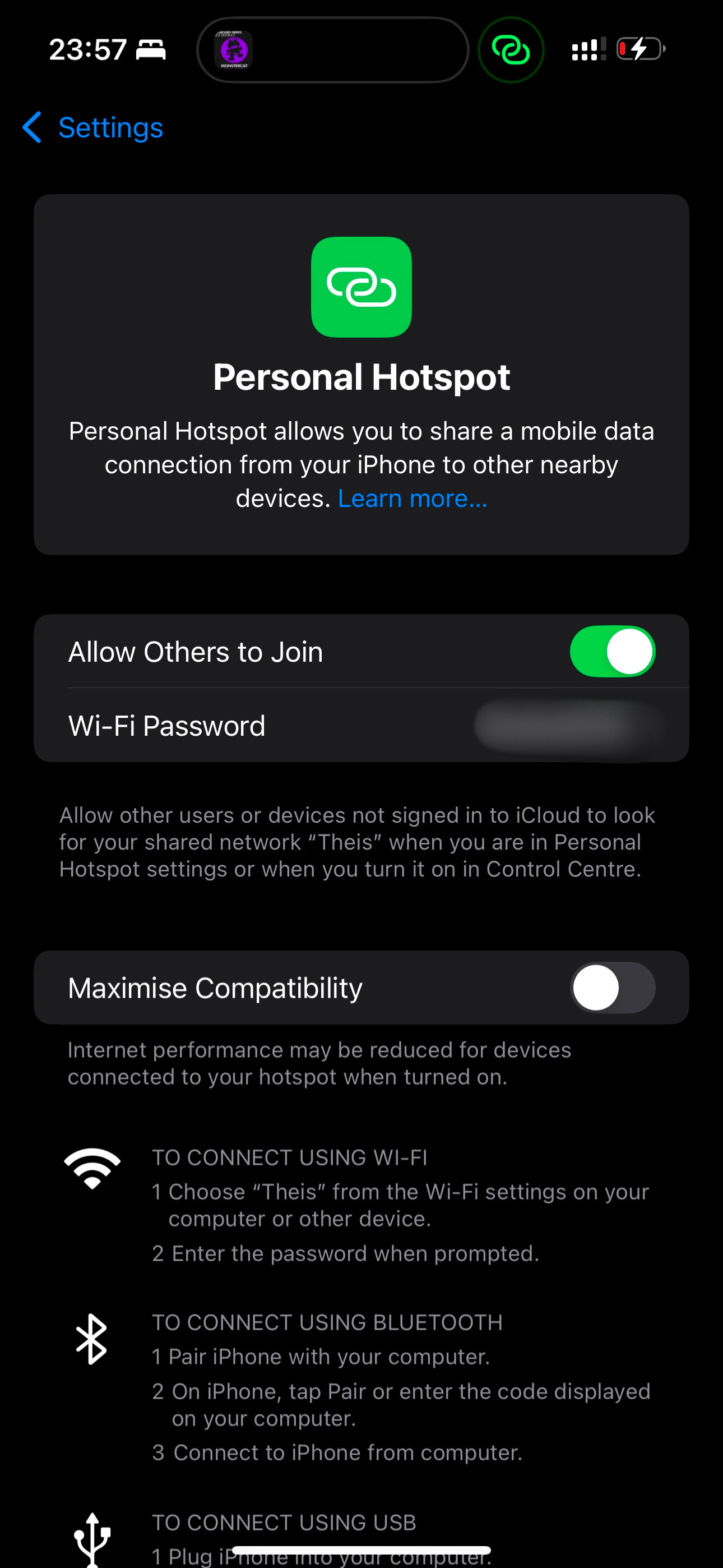 Enter WiFi Credentials